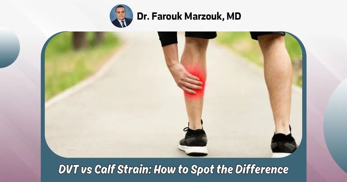 How To Tell The Difference Between DVT vs Calf Strain