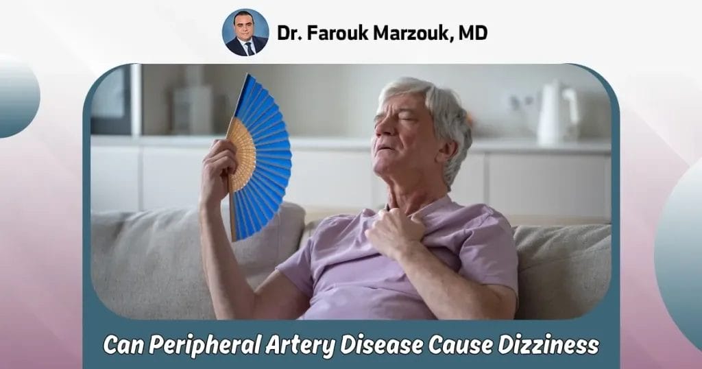 can peripheral artery disease cause dizziness